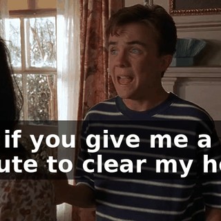 and if you give me a minute to clear my head,