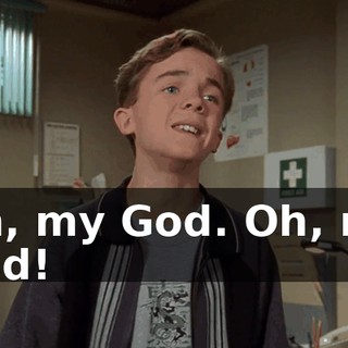 Oh, my God. Oh, my God!