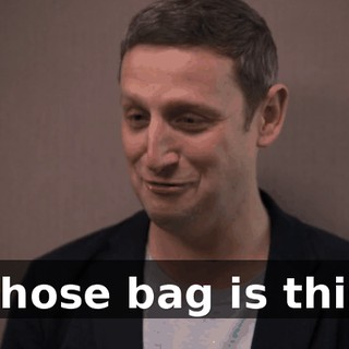 Whose bag is this?
