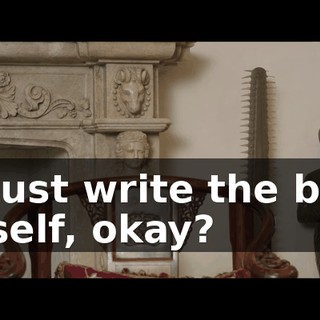 I'll just write the book myself, okay?