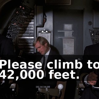 Please climb to 42,000 feet.
