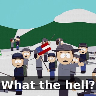 What the hell?