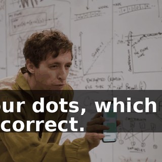 four dots, which is incorrect.