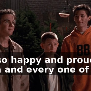 I'm so happy and proud of each and every one of you,