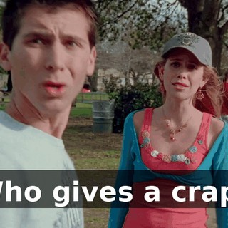 Who gives a crap?