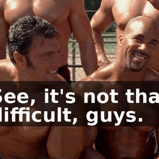 See, it's not that difficult, guys.