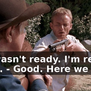 - I wasn't ready. I'm ready now. - Good. Here we go.