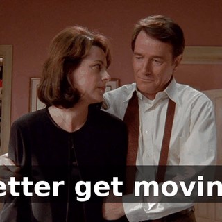 Better get moving.