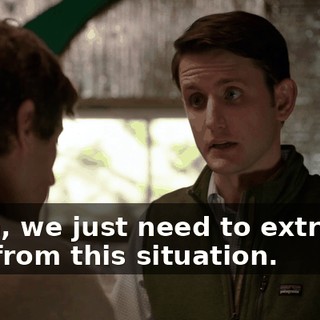 Then, we just need to extricate you from this situation.