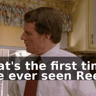 That's the first time I've ever seen Reese