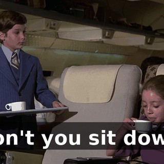 Won't you sit down?