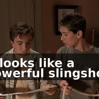 It looks like a powerful slingshot.