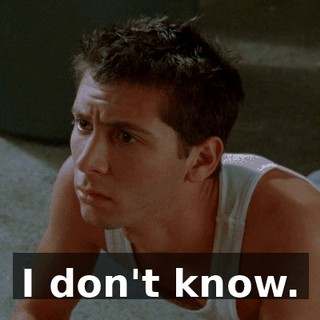 I don't know.