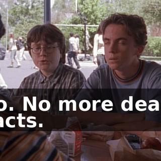No. No more death pacts.
