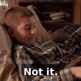 Not it.