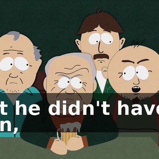 but he didn't have a gun,