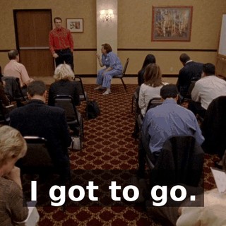 I got to go.