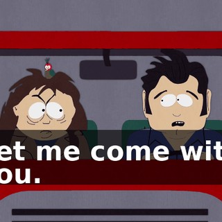 Let me come with you.