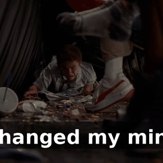 I changed my mind!