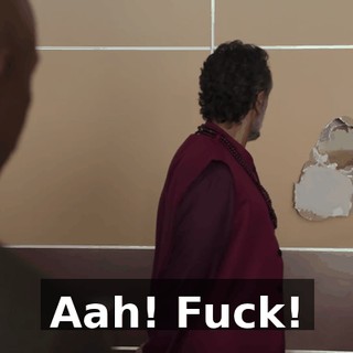 Aah! Fuck!