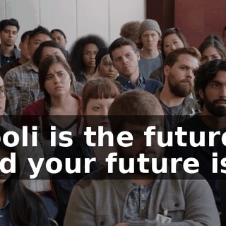 Hooli is the future, and your future is...