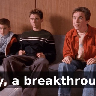 Hey, a breakthrough.
