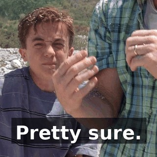 Pretty sure.