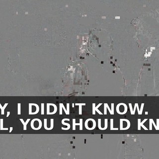 OKAY, I DIDN'T KNOW. WELL, YOU SHOULD KNOW!