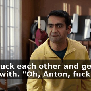 Just fuck each other and get it over with. "Oh, Anton, fuck me!"