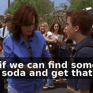 See if we can find some club soda and get that out.
