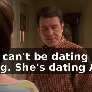 She can't be dating Craig. She's dating Abe.