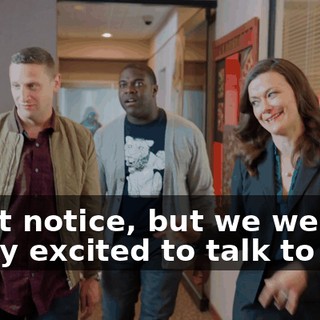 short notice, but we were really excited to talk to you.
