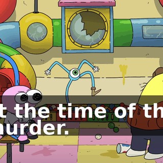 at the time of the murder.
