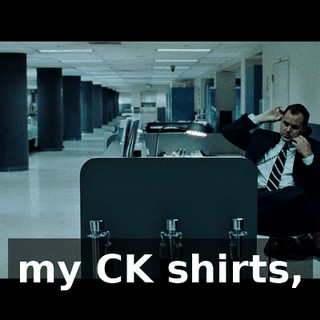 my CK shirts,