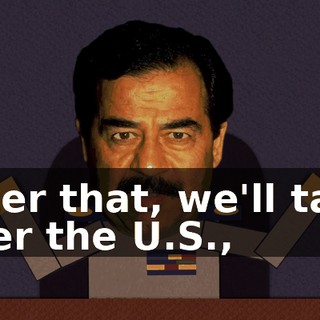 After that, we'll take over the U.S.,
