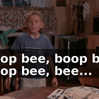 ♪ Boop bee, boop bee Boop bee, bee... ♪