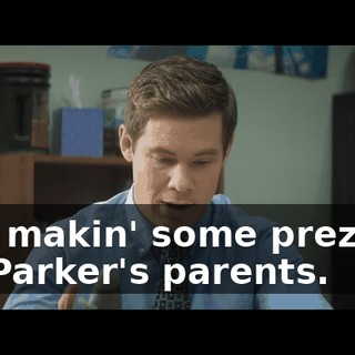 Just makin' some prezzies for Parker's parents.