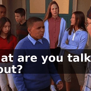 What are you talking about?