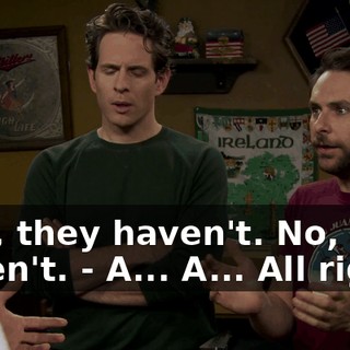 - No, they haven't. No, they haven't. - A... A... All right.