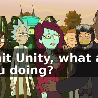 Wait Unity, what are you doing?