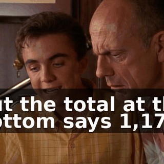 but the total at the bottom says 1,179.