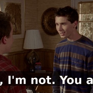 No, I'm not. You are.