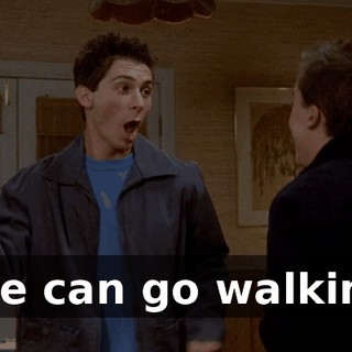 ♪ We can go walking ♪