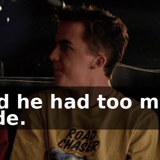 Said he had too much pride.