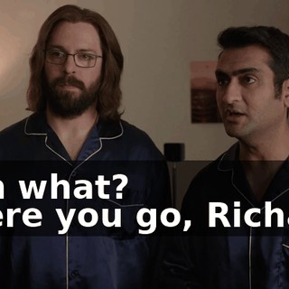 - On what? - Here you go, Richard.