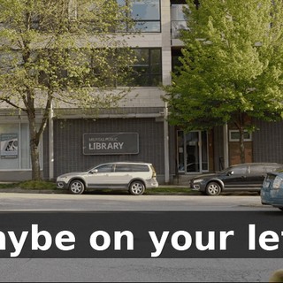 Maybe on your left?