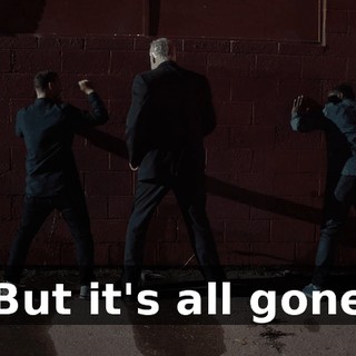 * But it's all gone *