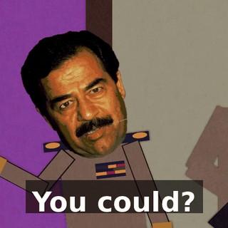 You could?