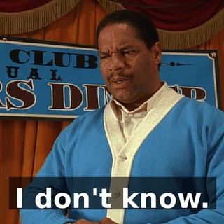 I don't know.