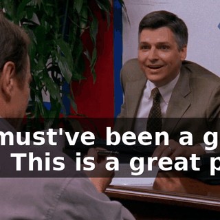 He must've been a great guy. This is a great pen.